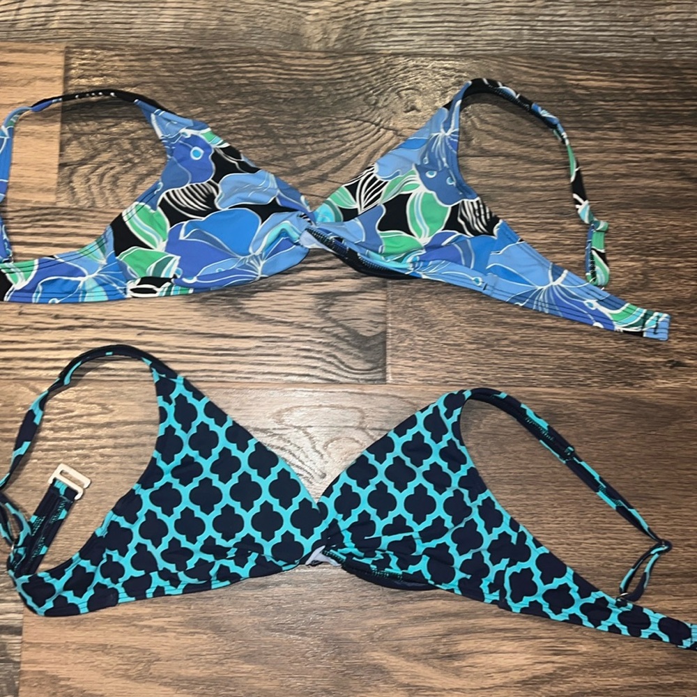 Bundle of Lands End Bikini tops